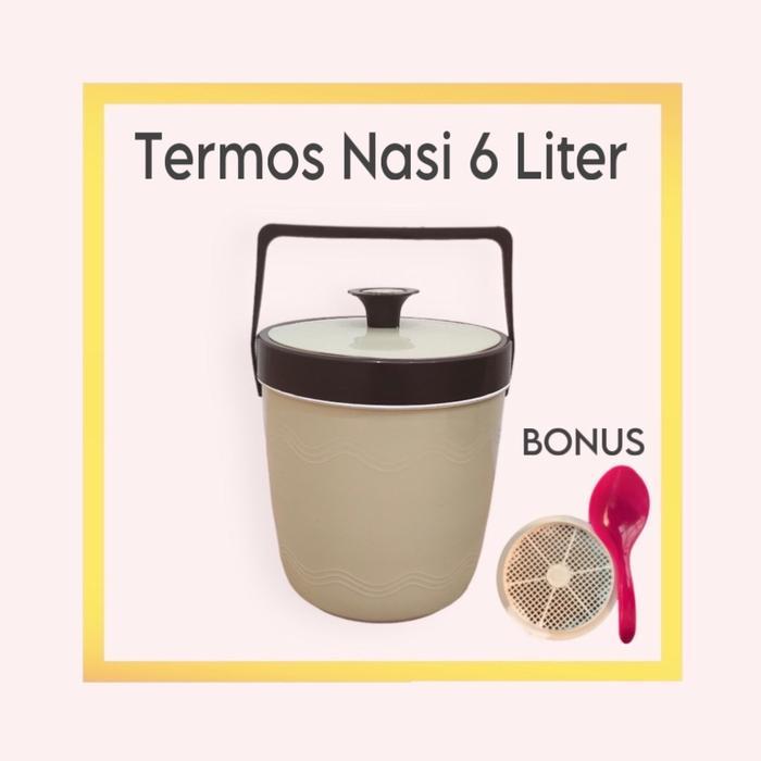 Termos Nasi 6 Liter / Termos Es