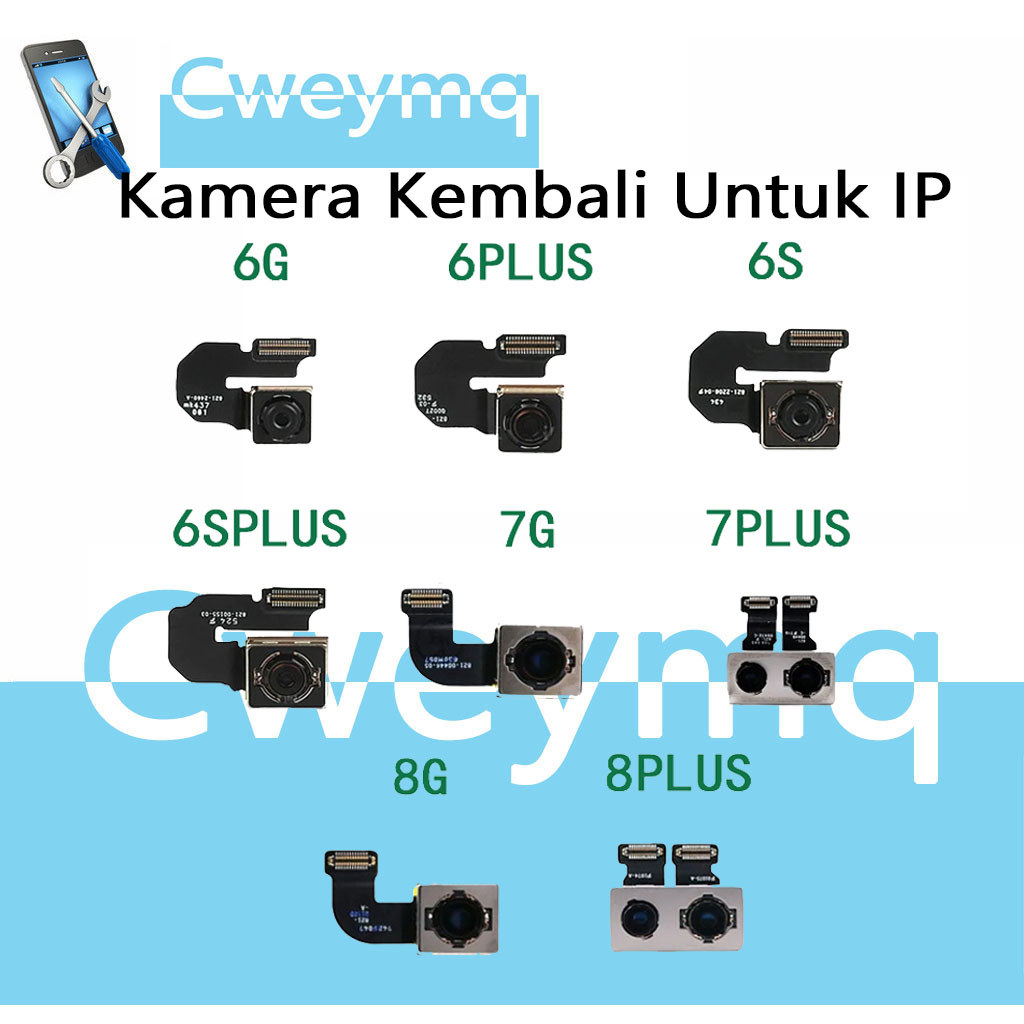 Kamera Kembali Untuk IPH 6 / 6 PLUS / 6S / 6S PLUS  / 7 / 7PLUS / 8 / 8 PLUS Kamera Belakang