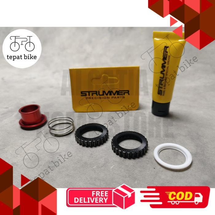 Upgrade Kit Star Ratchet 60T Strummer for all Freehub Ratchet 36T - Tanpa Grease -alca