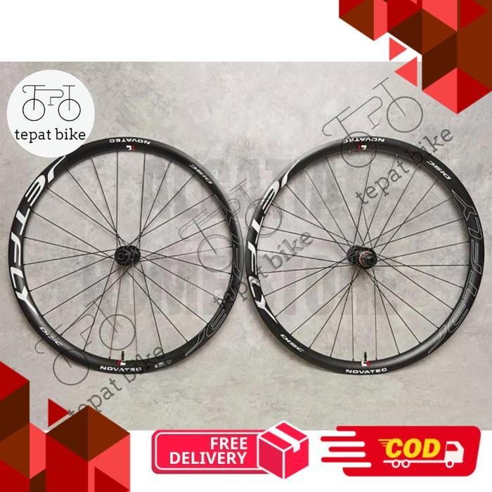 Wheelset Novatec Jetfly Disc Brake 700c Centerlock Tubeless Ready - Offline -alca