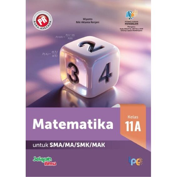 Buku PR/LKS Matematika Wajib Kelas 11 SMA Semester 1&2 Intan Pariwara Terbaru