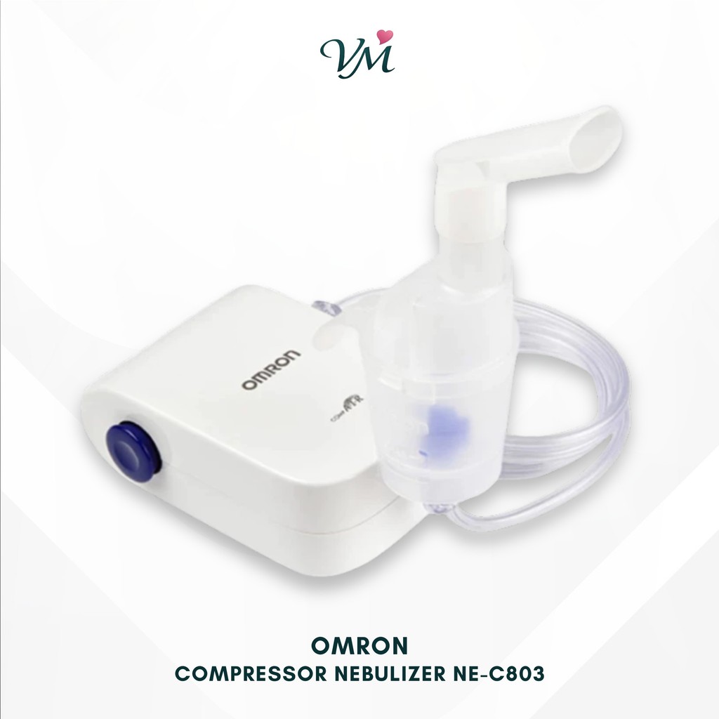 Omron Nebulizer NE-C803 Alat Uap Nebulizer Anak Dewasa Compressor Asma Portable