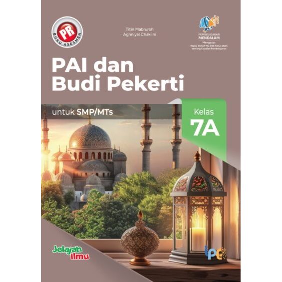 Buku Pr/Lks PAI Kelas 7 Smp Semester 1  Intan pariwara Tahun 2024