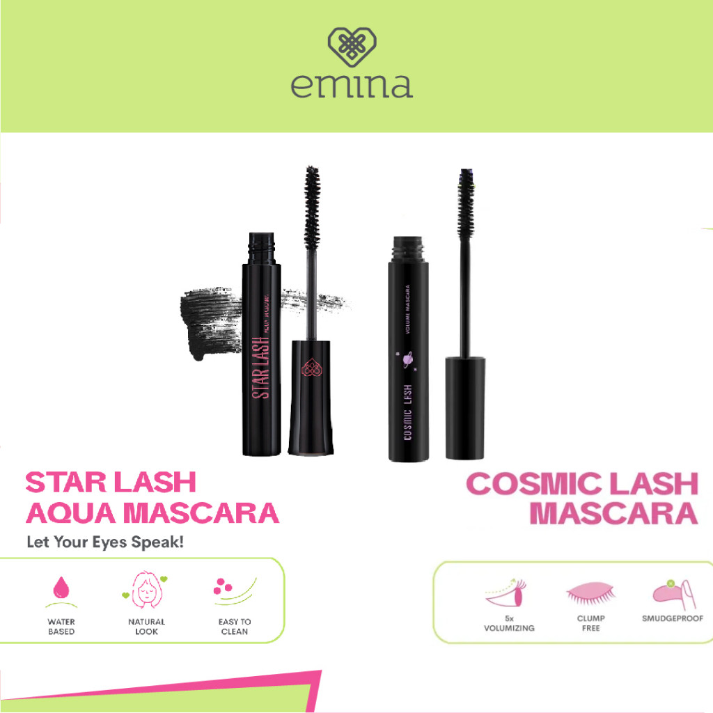 Emina Star Lash Aqua Mascara | Cosmic Lash Mascara