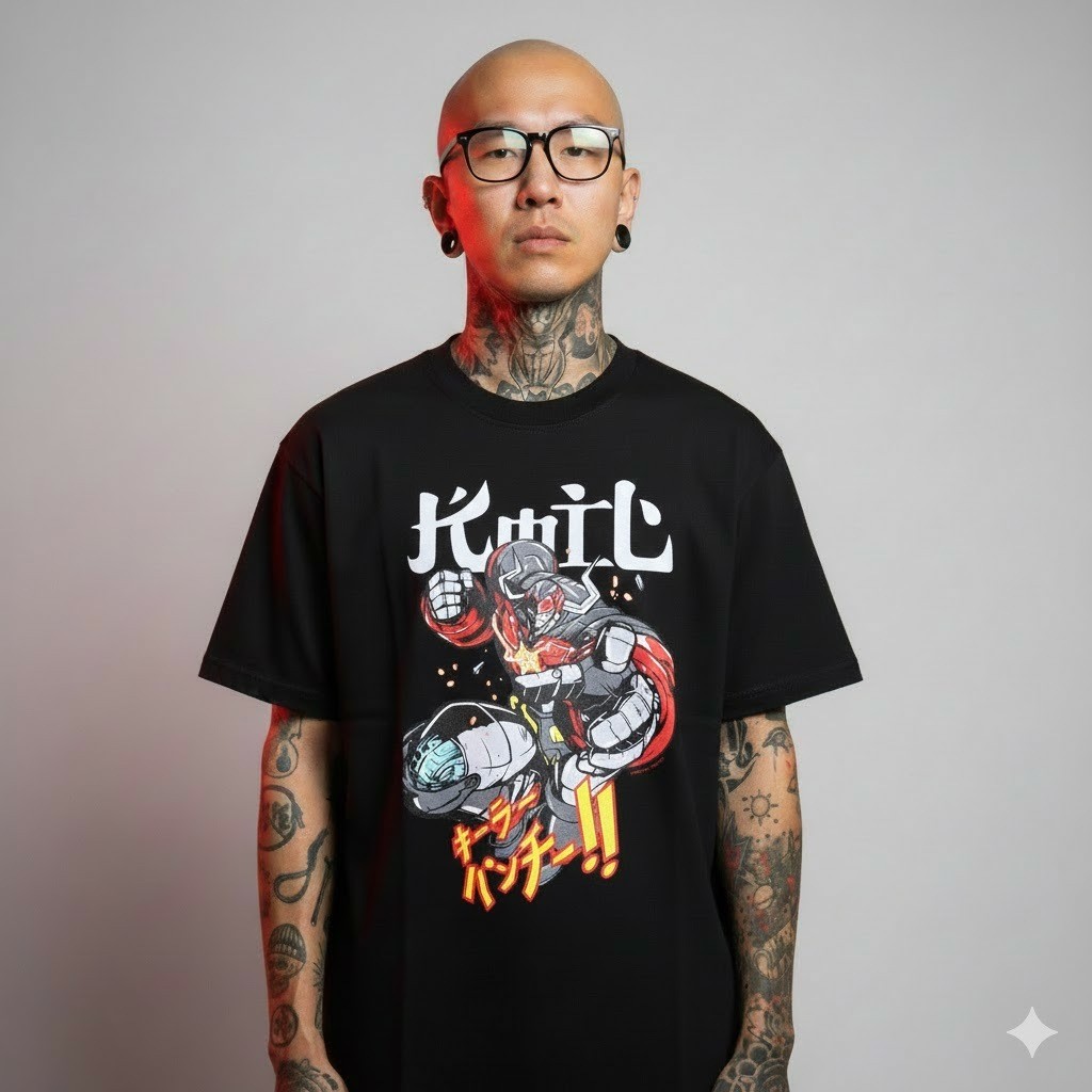 Original  Koil - Killer Punch Tshirt Kaos Pria