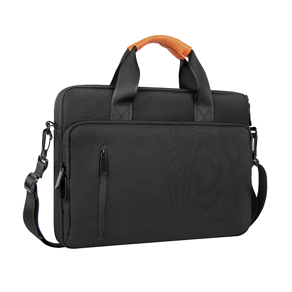 Laptop Bag Shockproof Crossbody Laptop Bag/Adjustable Strap & Handle for MacBook Air13/MateBook14/Hu