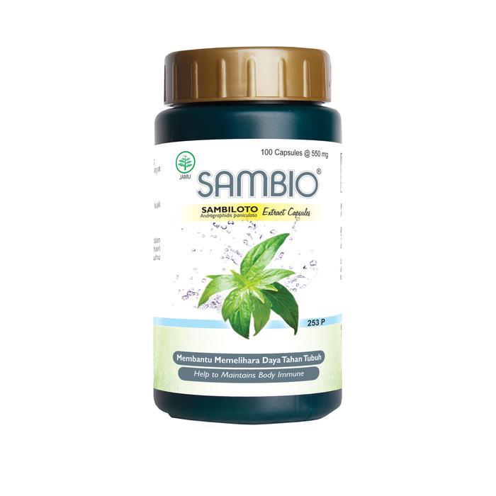 SAMBIO 100 KAPSUL (Sambiloto)