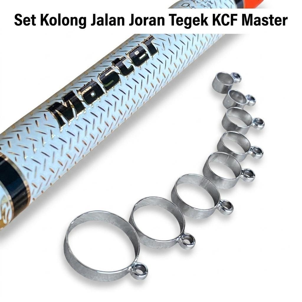 Set Lengkap Kolong Jalan Joran Tegek KCF Master 360 450 dan 540