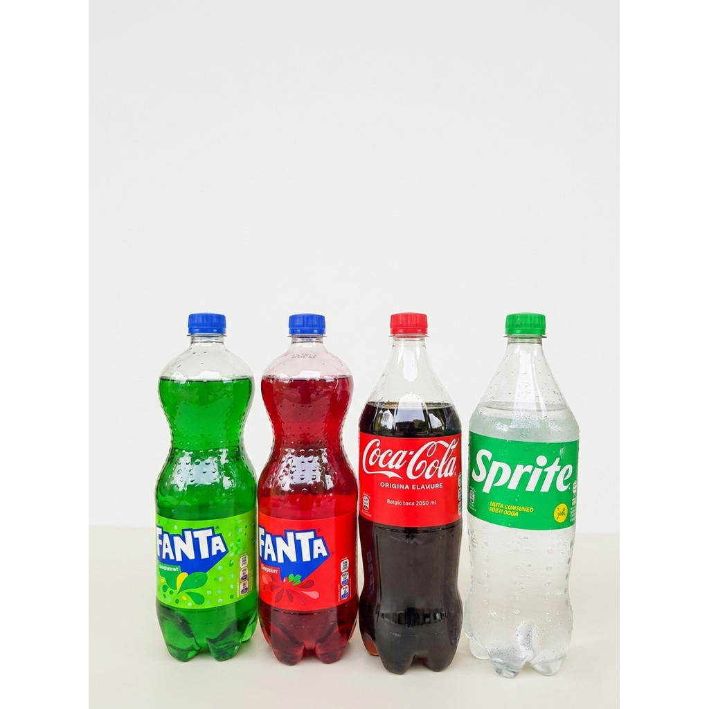 Coca Cola / Fanta / Sprite 1 Liter Minuman Soda Karbonasi