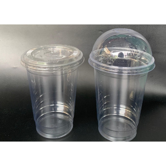 BH PET CUP DATAR ANEKA UKURAN PET CUP + TUTUP , CUP DATAR FORE CUP KOPI CUP ESTETIK ANEKA UKURAN PET