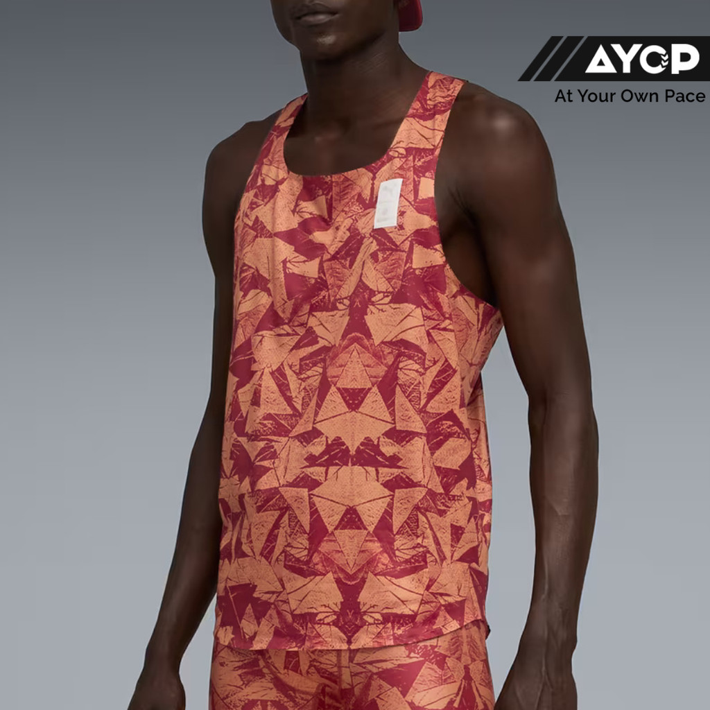 Puma x Saysky Men's Singlet AOP - Red