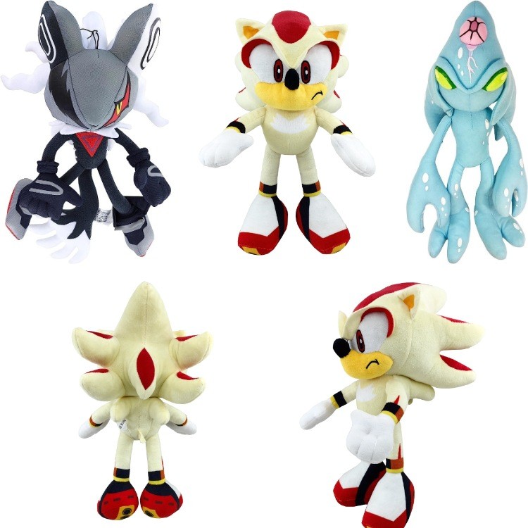 2025 Hot Selling New Supersonic Doll 30cm-35cm Soft Plush Toy Sonic Tal Cruise Hedgehog Infinite Plu