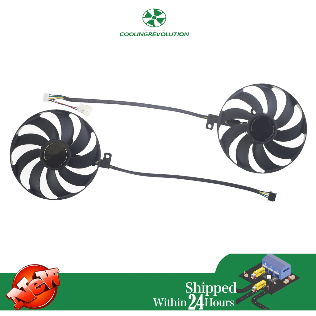87mm RTX2060S RTX2070S RTX2080S Video Card Fan For ASUS Dual RTX 2060 2070 2080 SUPER EVO GPU