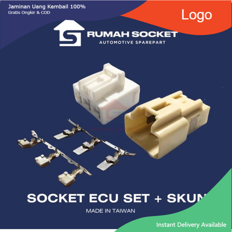 SOCKET SOKET ECU ECM MOTOR AEROX LEXY FREEGO NMAX