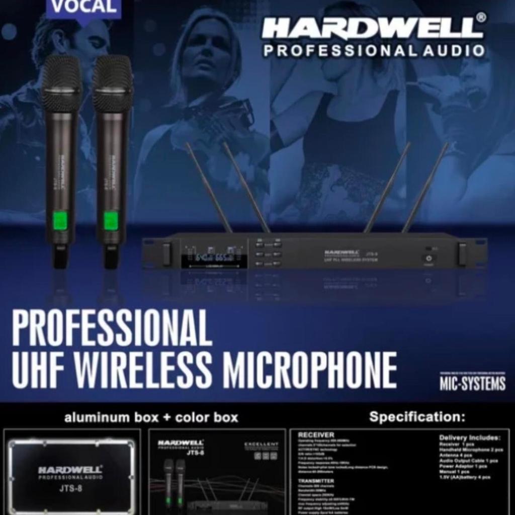 HARDWELL MICROPHONE WIRELESS JTS 8