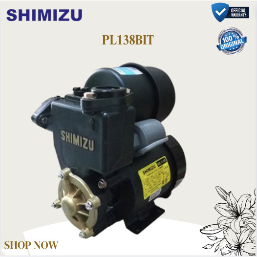 SHIMIZU POMPA AIR PL 138BIT WATER PUMP/PL138BIT/PL138 BIT/PL 138 BIT/ORIGINAL SHIMIZU/GARANSI RESMI