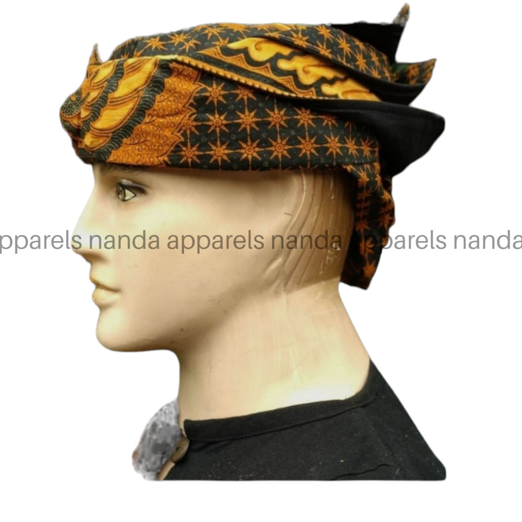 Iket Merak Ligar ( instan ) iket merak ngibing praktis permanen siap pakai medium quality iket sunda