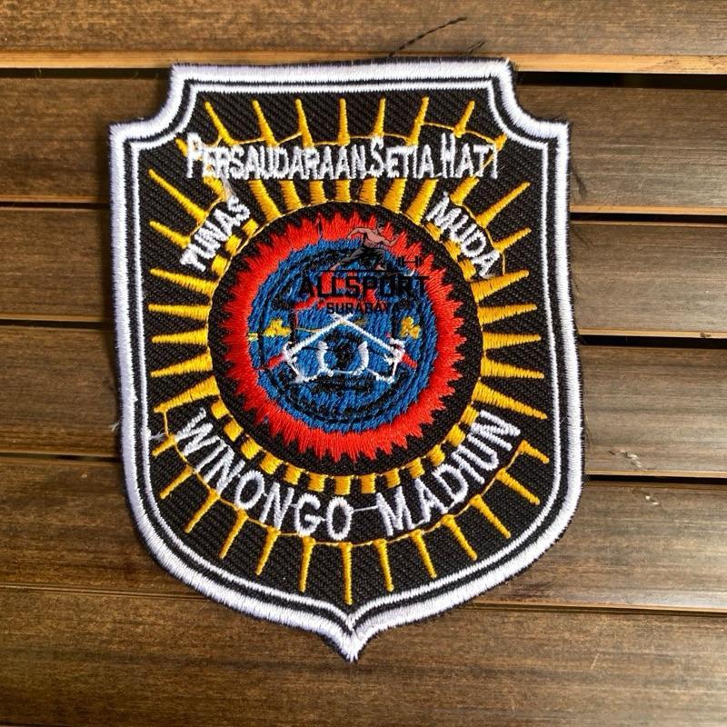 Badge PSHW SH winongo Bet PSHW Bordir bet silat PSHW badge dada PSHW bet dada sh winongo badge STK