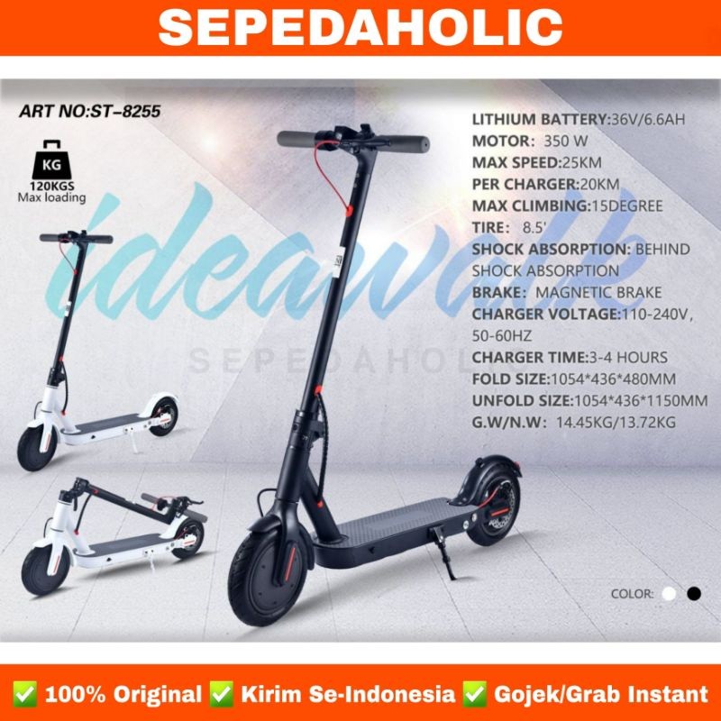 SPESIAL PROMO SALE Scooter Skuter Listrik EXOTIC ST 8255 Electric Lipat Dewasa Anak