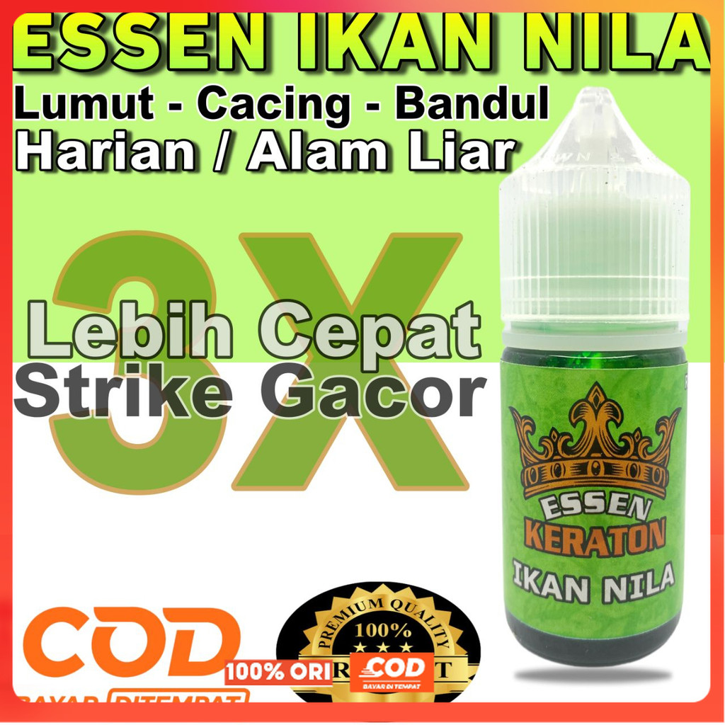 Jual Essen Ikan Nila Terbaik Essen Keraton Ikan Nila Terbaru Umpan Mancing Ikan Nila Essen Untuk Ika