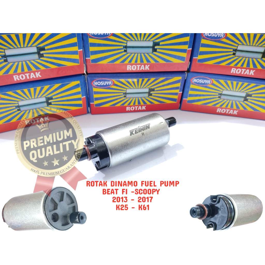 ROTAK ROTAX DINAMO FUEL PUMP BEAT SCOOPY FI 2013 2014 2015 GRADE A SUPER