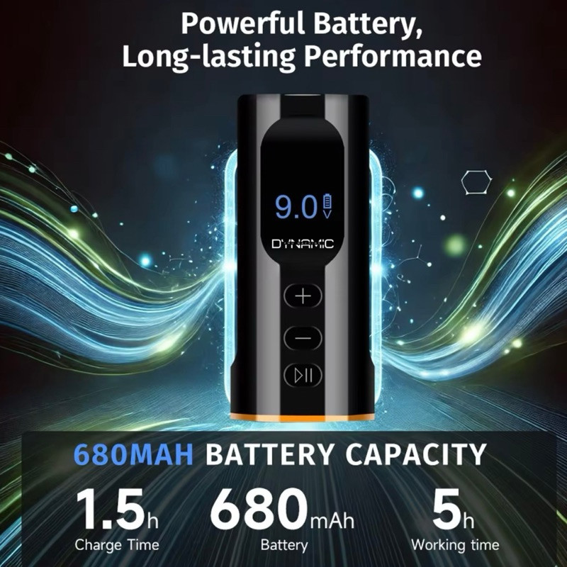 Dynamic X4 2025 Mesin Sulam Alis Tanpa Kabel Mesin Tatto PMU Sulam Alis Bibir Eyeliner