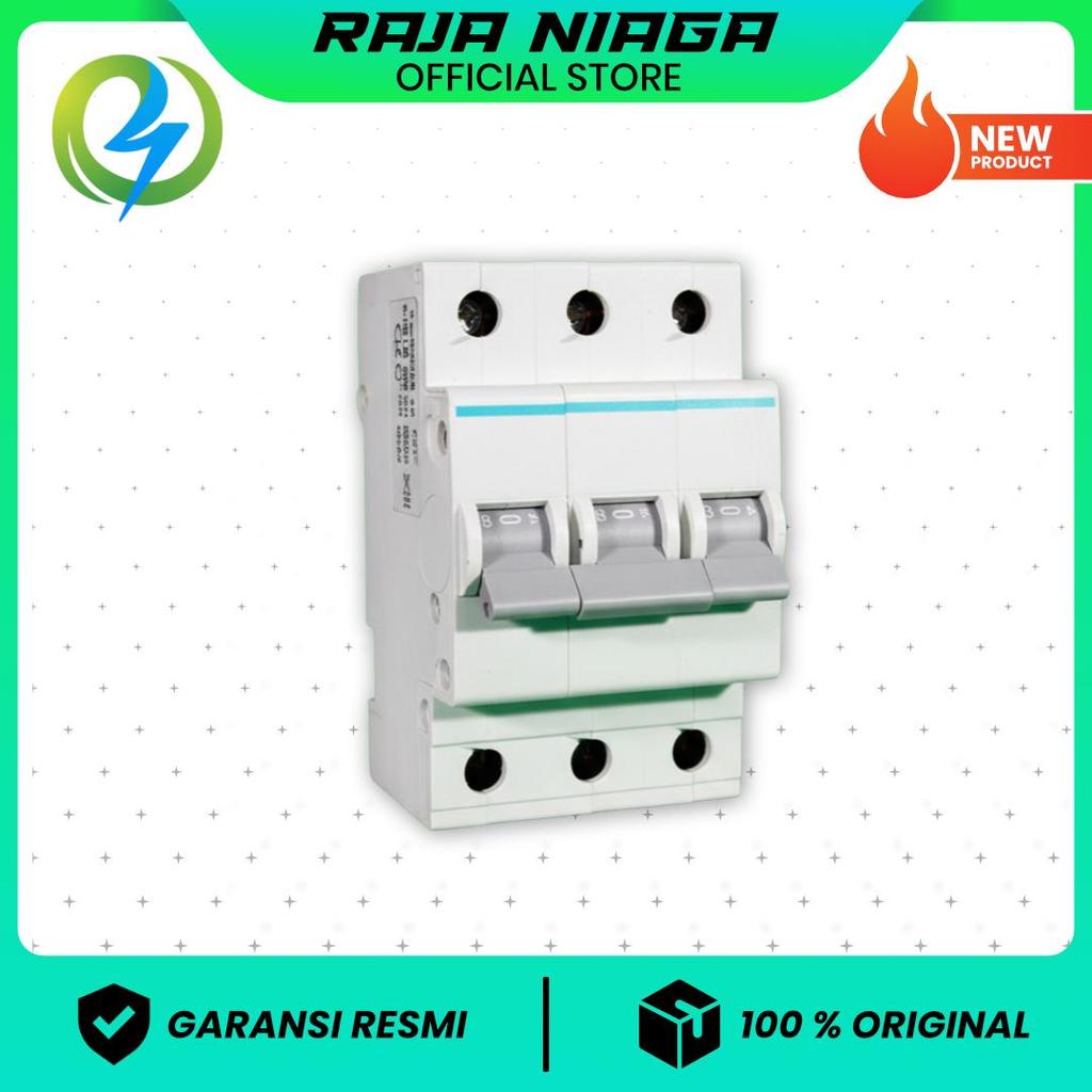 MCB 3 PHASE 20 AMPERE MERK HAGER. MINIATURE CIRCUIT BREAKER