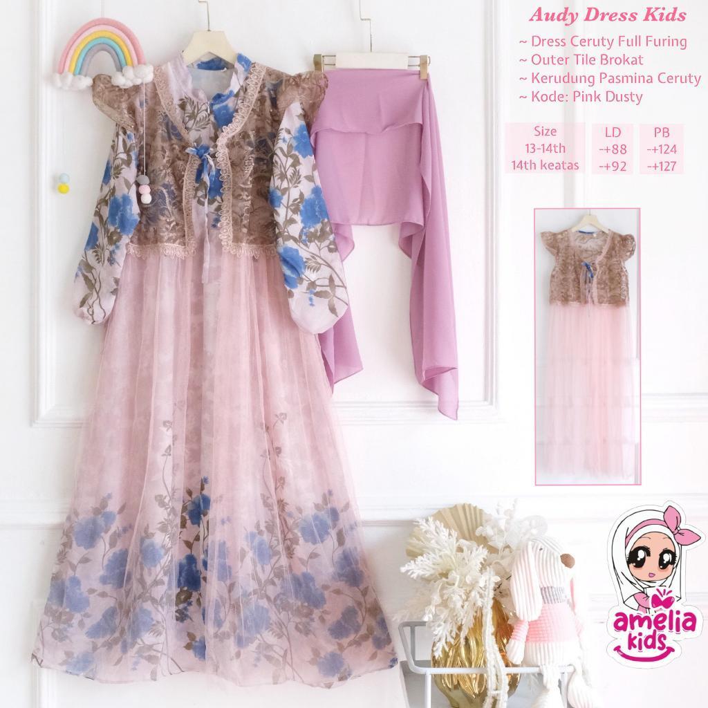 2712    AUDY DRESS KIDS by AMELiA KIDS FASHION
