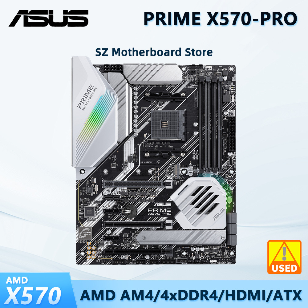 X570 Motherboard AM4 PRIME X570-PRO Supports Ryzen 5 5600G 5600/Ryzen 7 5700x3d 5800x3d 5700x/Ryzen 