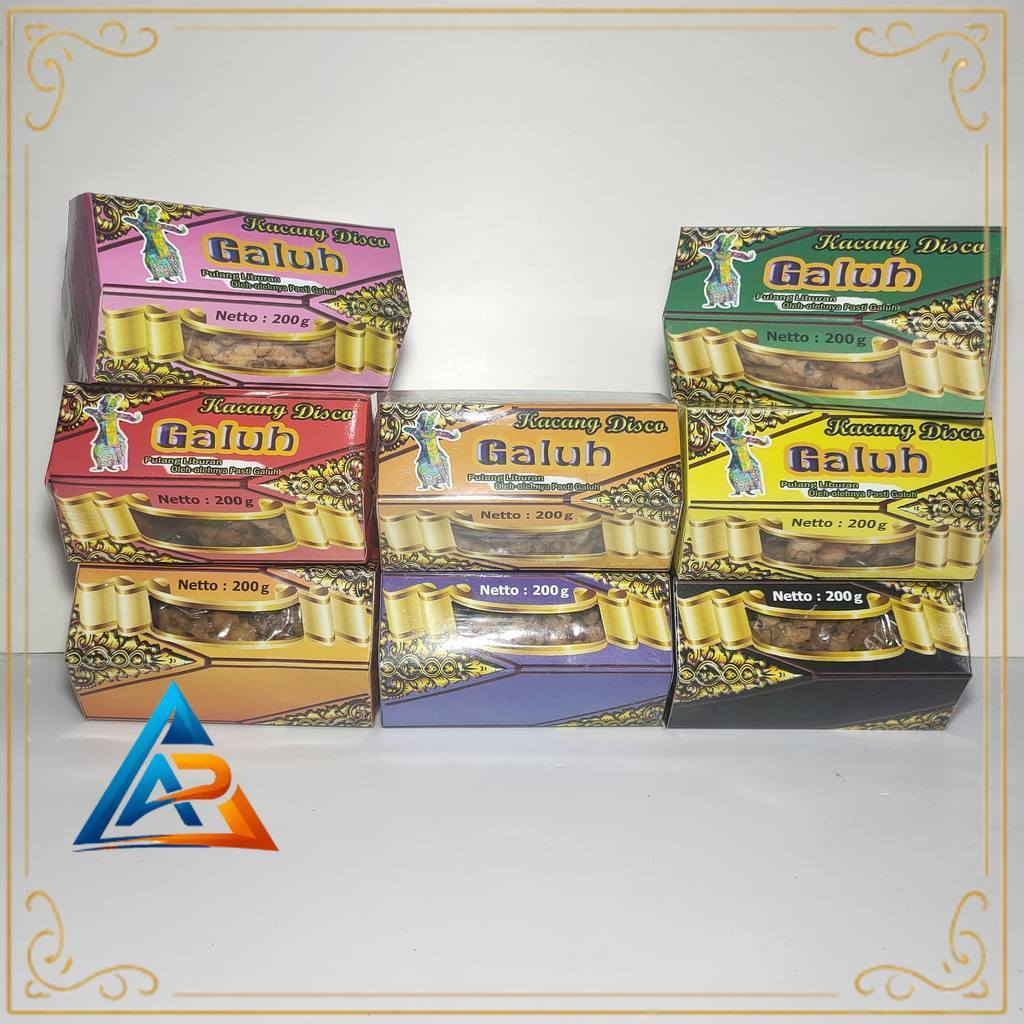 Kacang Goreng Tepung Galuh Box 200g Rasa Pizza Mix Oleh Oleh Bali