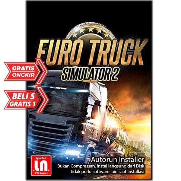 Euro Truck Simulator 2 FULL DLC - PC  Game Race - Download Langsung Play - VRX Game Center