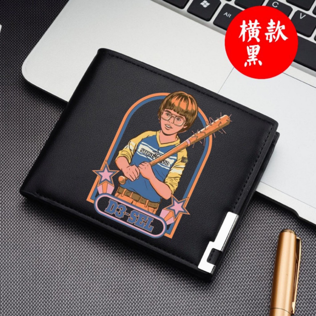 Dompet Pria Lipat Steven Rhodes Kulit Hitam