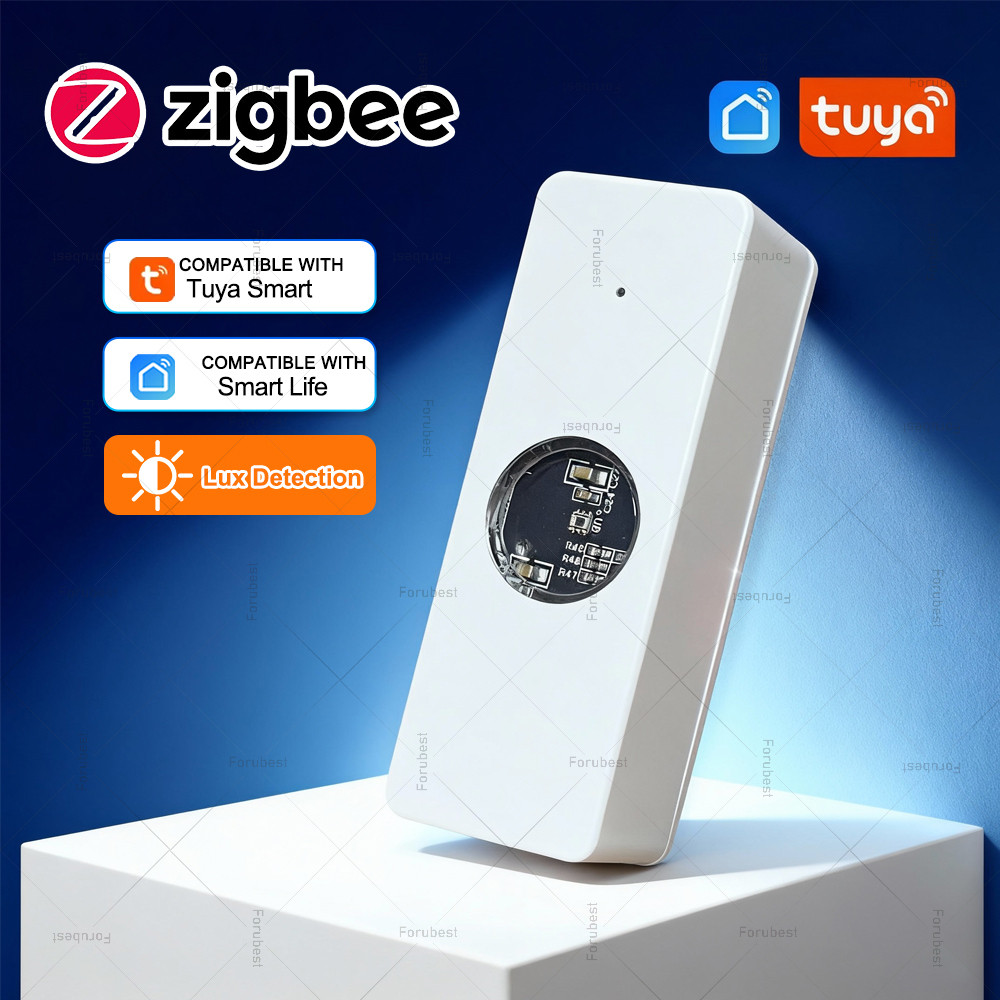 Tuya ZigBee Light Sensor,Luminance Sensor,Illumination Brightness Detector,Home Automation With Smar