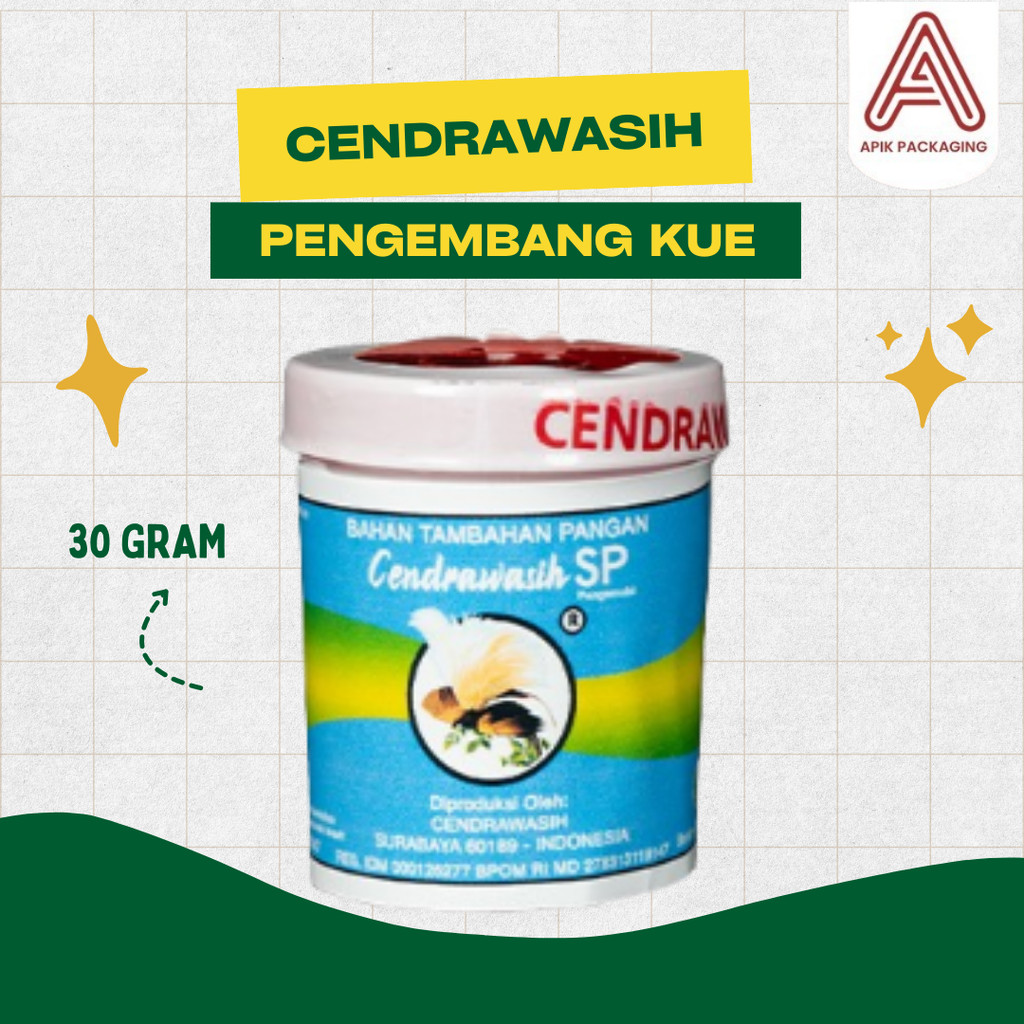 PENGEMBANG KUE SP CENDRAWASIH 30 GRAM – EMULSIFIER KUE & BOLU LEMBUT MENGEMBANG