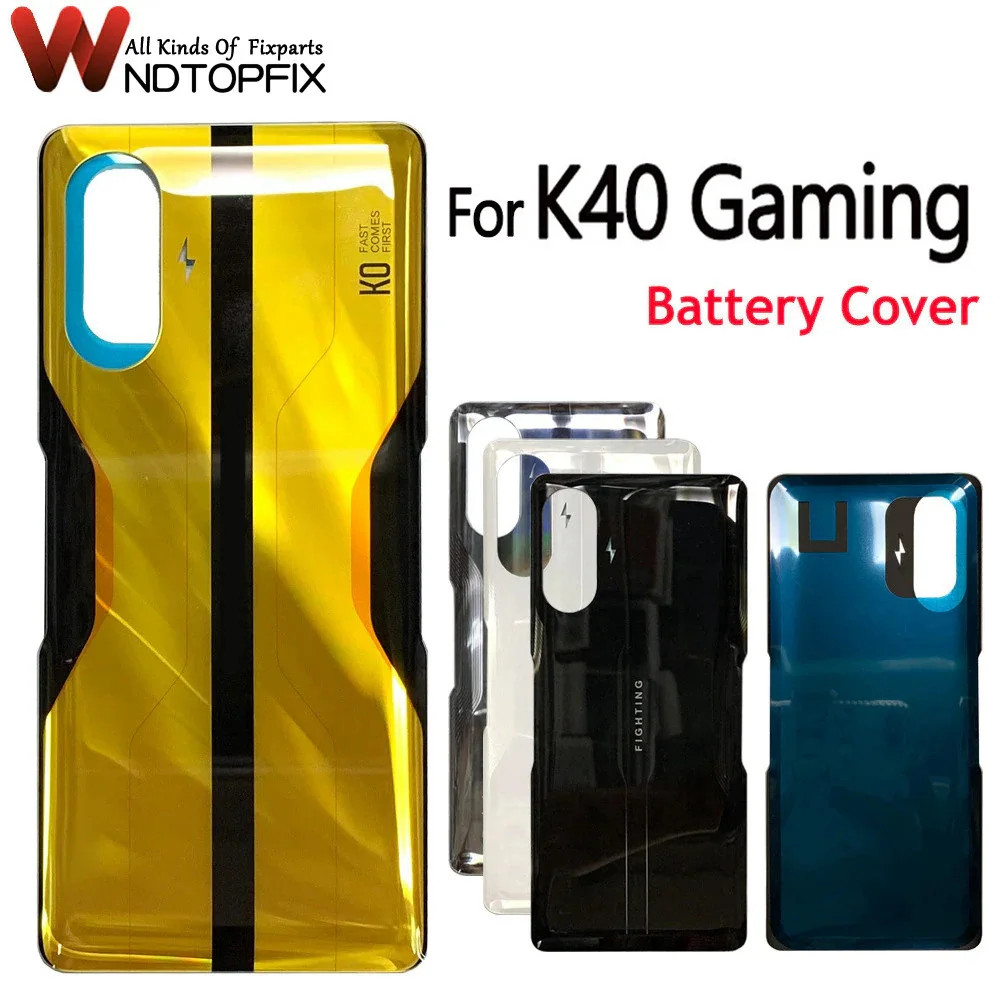 For Xiaomi Redmi K40 Gaming Battery Cover Back Housing Rear Door Case For Redmi K40 Gaming Back Batt