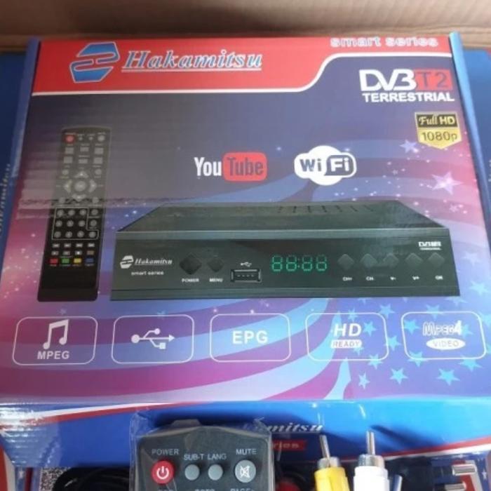 HAKAMITSU STB SET top BOX TV DIGITAL android set top box set tep bok