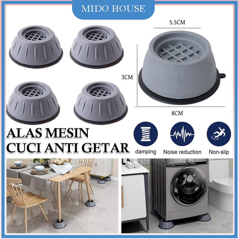 8PCS Solusi Getaran Mesin Cuci Kaki Anti Getar Universal/Alas Mesin Cuci Anti Getar/Getar Alas Pelin