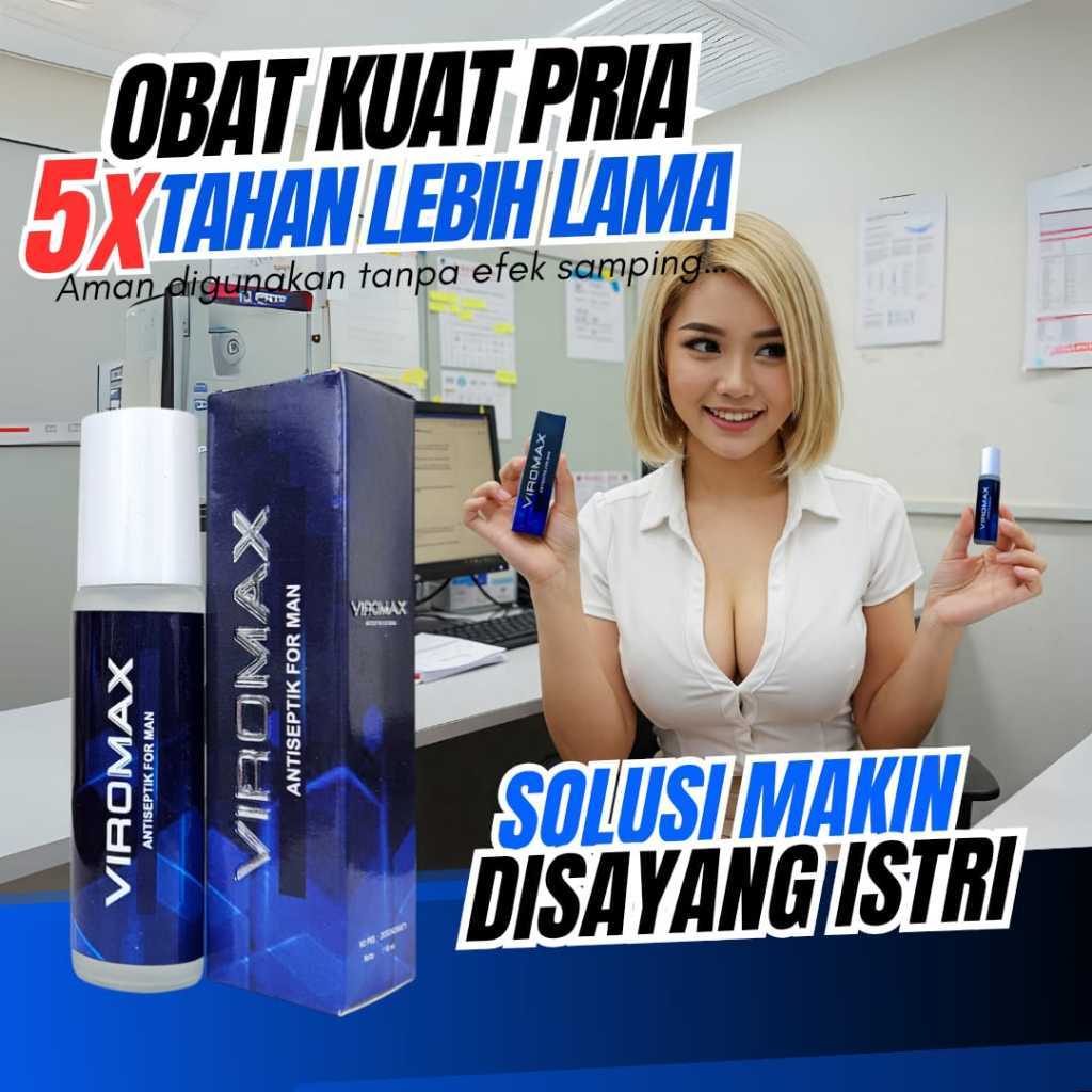 VIROMAX Oles  Kuat Tahan Lama Original BPOM Meningkatkan Stamina Pria 100%BPOM