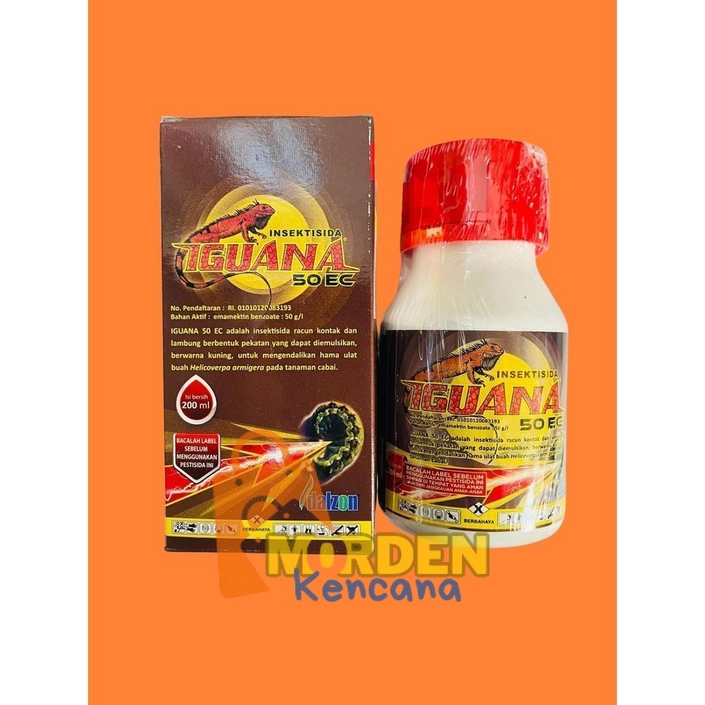 Insektisida IGUANA 50 EC dari Dalzon. IsI 200 ml MK