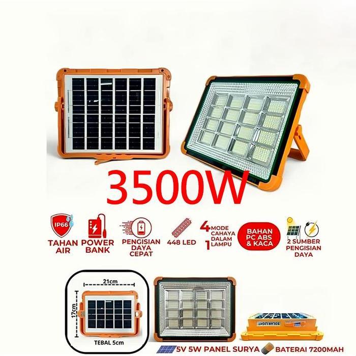 x-zone Sport Lampu Solar lampu perkemahan Anti air hujanUntuk mengisi daya telepon  Tenaga Surya Sol