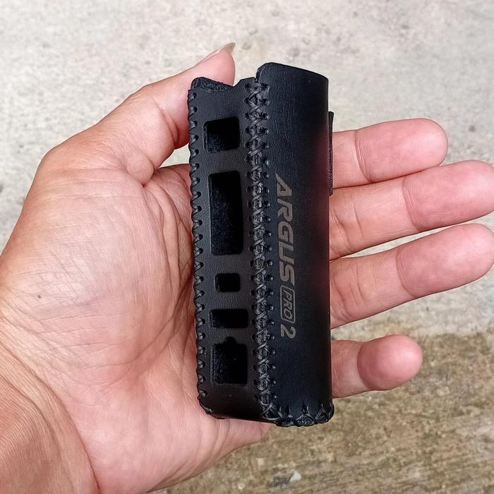 Gantungan Kunci handmade casing sarung kulit untuk Argus Pro2 model standar