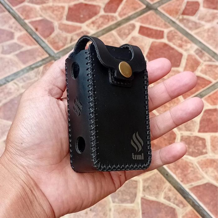Gantungan Kunci handmade casing sarung kulit Trml T200 button series