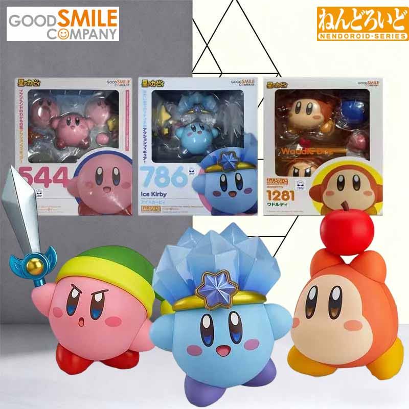 Original MODEL KIT NENDOROID 544 Kirby 1281 Waddle Bee 1883 Kirby 3Oth  Anime Action Figure Model To