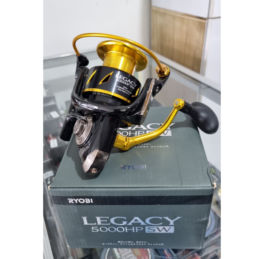 REEL RYOBI LEGACY 5000HP SW | REEL PANCING TERBARU