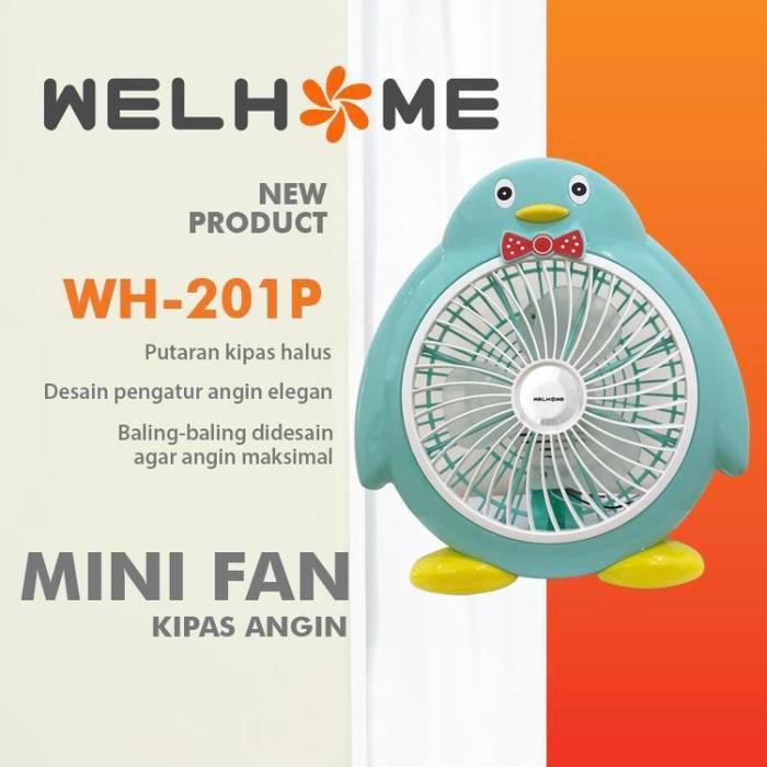 TVCENTER Kipas Angin Karakter Welhome - Minion 180M