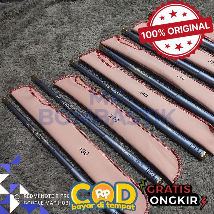 joran pancing tegek oregon sungkai 180. 210. 240. 270. 300. 360. 450 - 180 -bomb