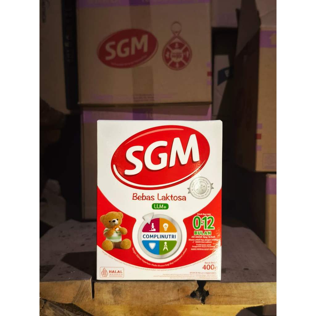 SGM LLM 400gr Susu Formula Bebas Laktosa untuk Bayi 0-12 Bulan