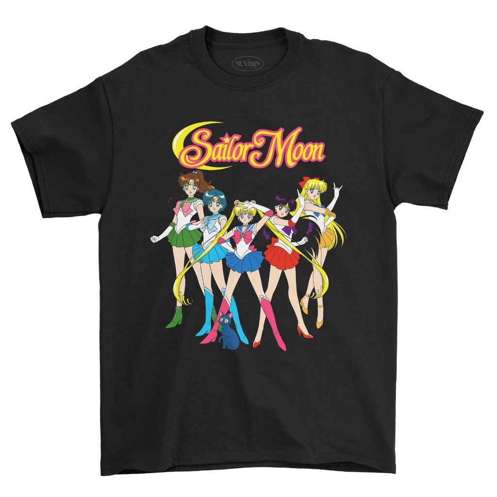 Kaos Sailor Moon Vintage Anime T-shirt