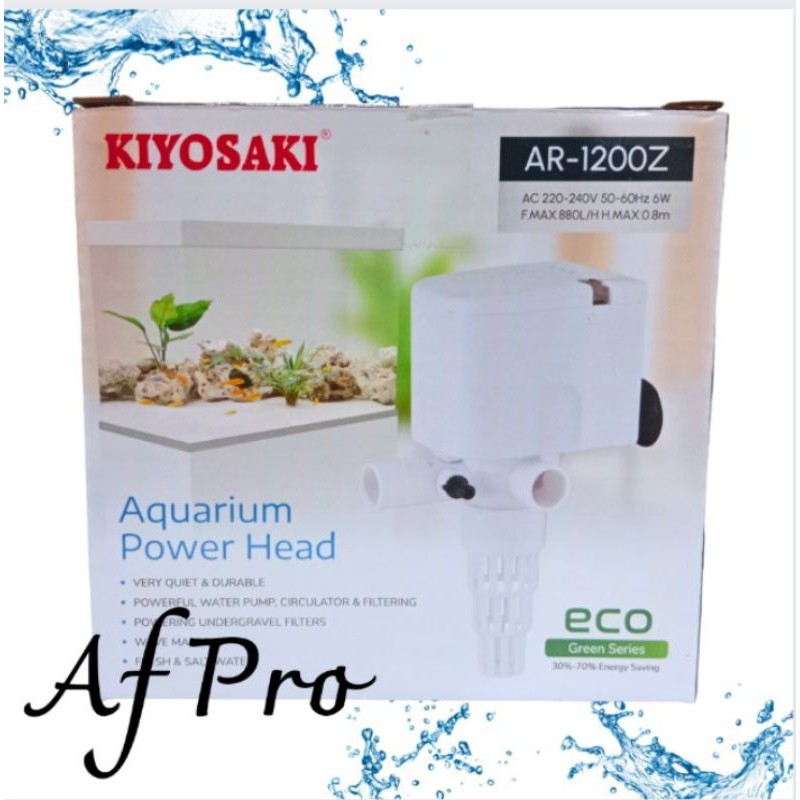 KIYOSAKI AR 1200Z POMPA AQUARIUM AQUASCAPE