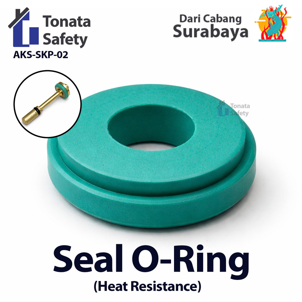 Seal O-Ring Knock Pin Heat Resistance Valve M30 / O-Ring Valve APAR untuk Kapasitas 3–12 Kg / Karet 